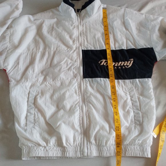 Tommy Hilfiger Archive 90s-inspired classic colour-blocked Jacket Size Large - Picture 9 of 13